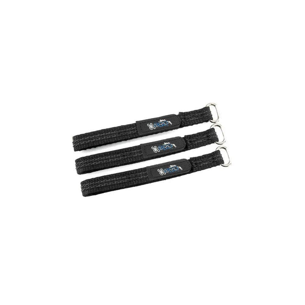 RDQ New Logo Kevlar Lipo Strap w/ Woven Rubber Grip and Metal Buckle (3PK) — 10x180mm