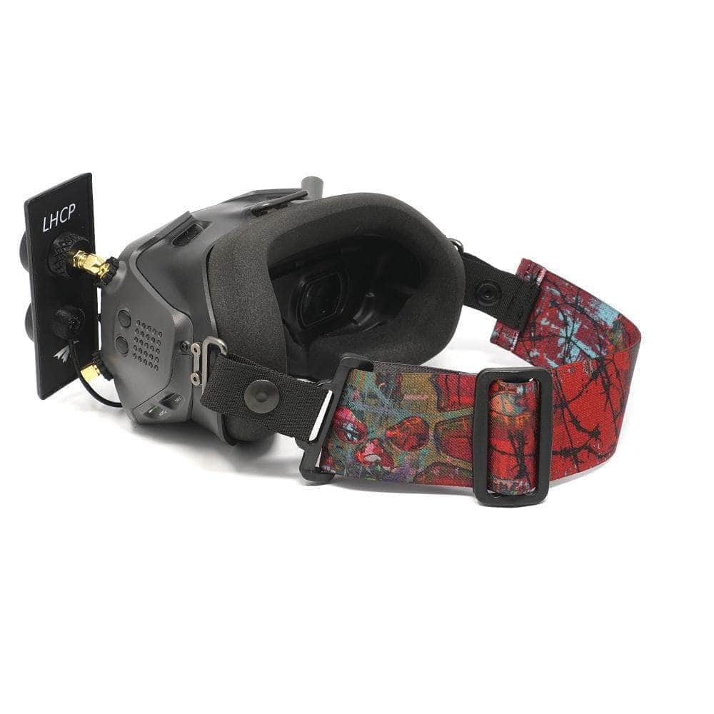FatStraps 2" FPV Goggle Strap for Fatshark, Walksnail or DJI - Choose Your Style — HD Thick (Snap Loop) / Lethal