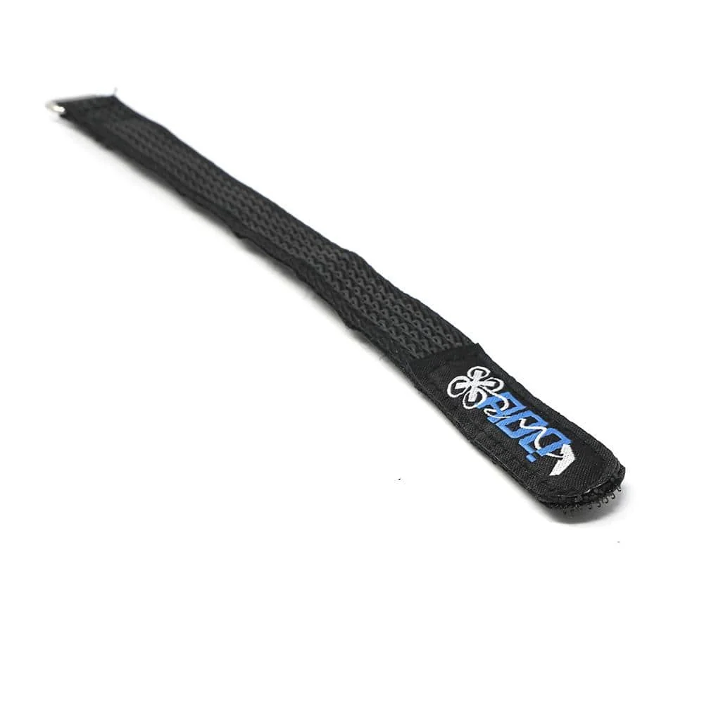 RDQ 220mm Kevlar Battery Strap w/ Woven Rubber Grip & Metal Buckle (3PK)