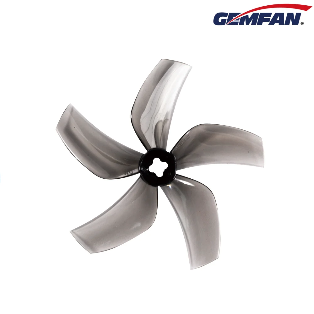 Gemfan D76 Ducted 76mm 5 Blade Cinewhoop Prop — Clear Grey