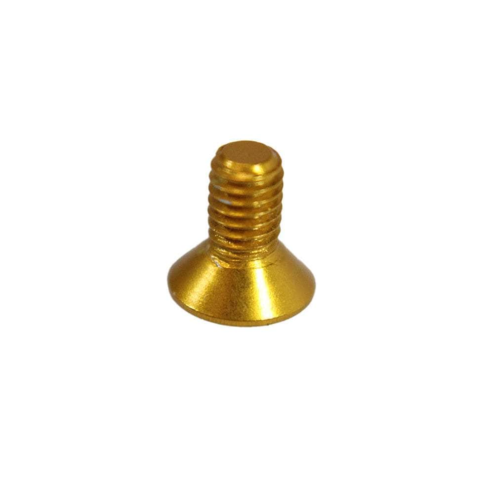 M3 7075 Aluminum Counter Sunk Hex Screw (20PCS) - Choose Your Color & Size — Gold / 6mm