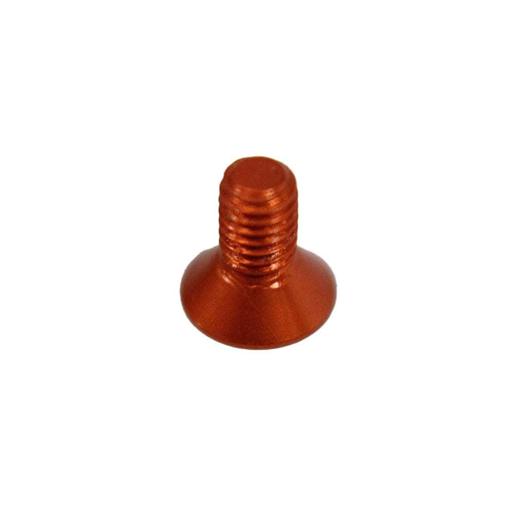 M3 7075 Aluminum Counter Sunk Hex Screw (20PCS) - Choose Your Color & Size — Orange / 6mm