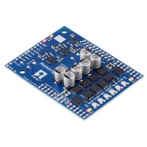 Motoron M2S24v16 Dual High-Power Motor Controller Shield - 2-kanałowy sterownik silników DC dla Arduino (bez złączy)