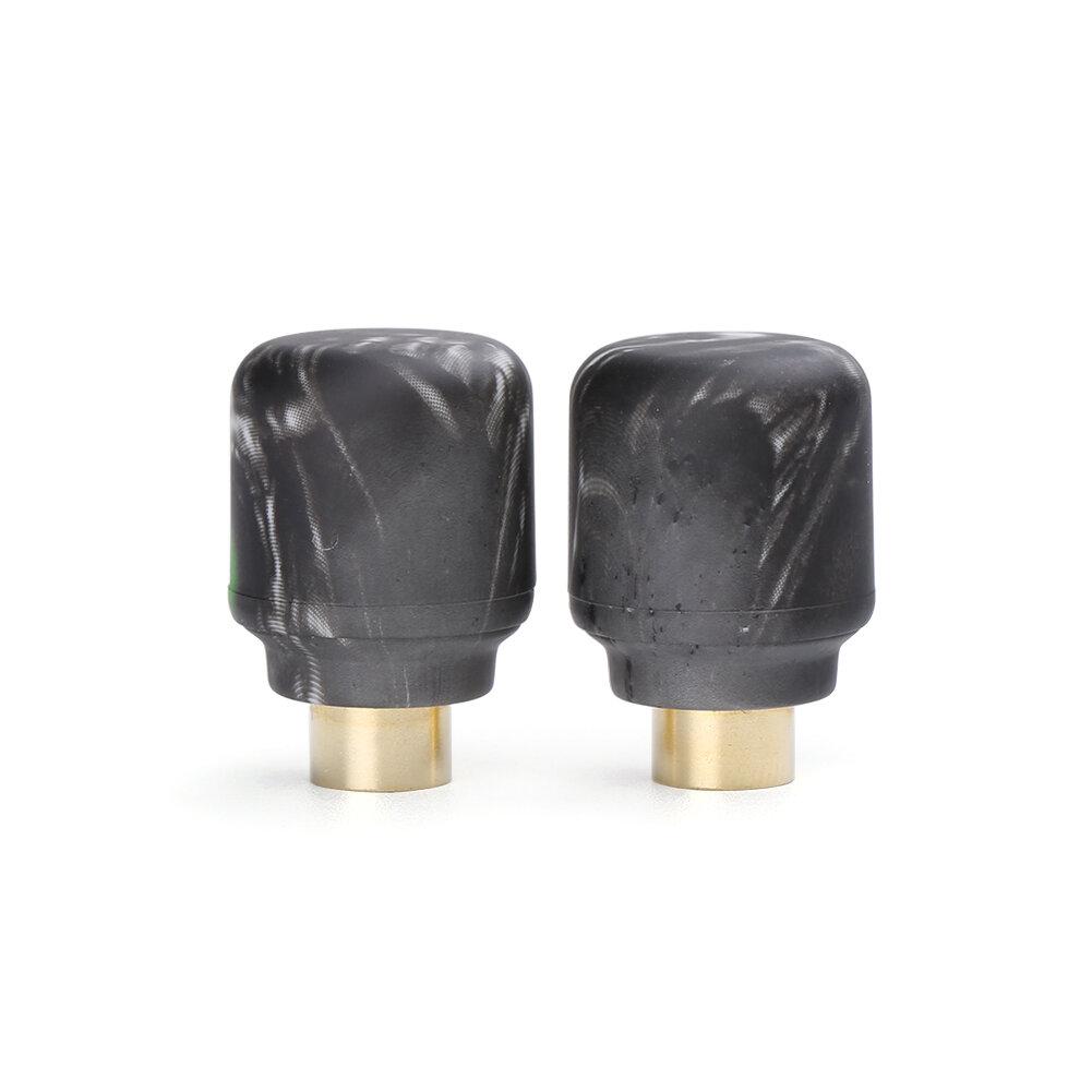 iFlight Crystal HD 5.8GHz RP-SMA Stubby Antenna 2 Pack for DJI - LHCP — Black Bomb