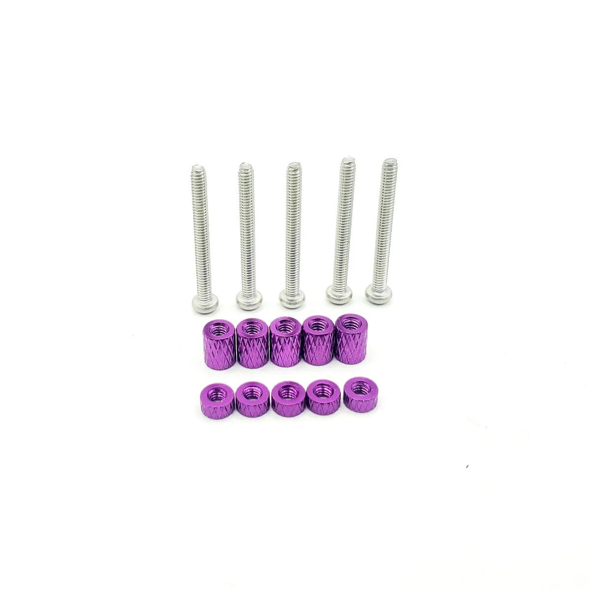 M2 Stack Hardware Kit - 20mm — Purple