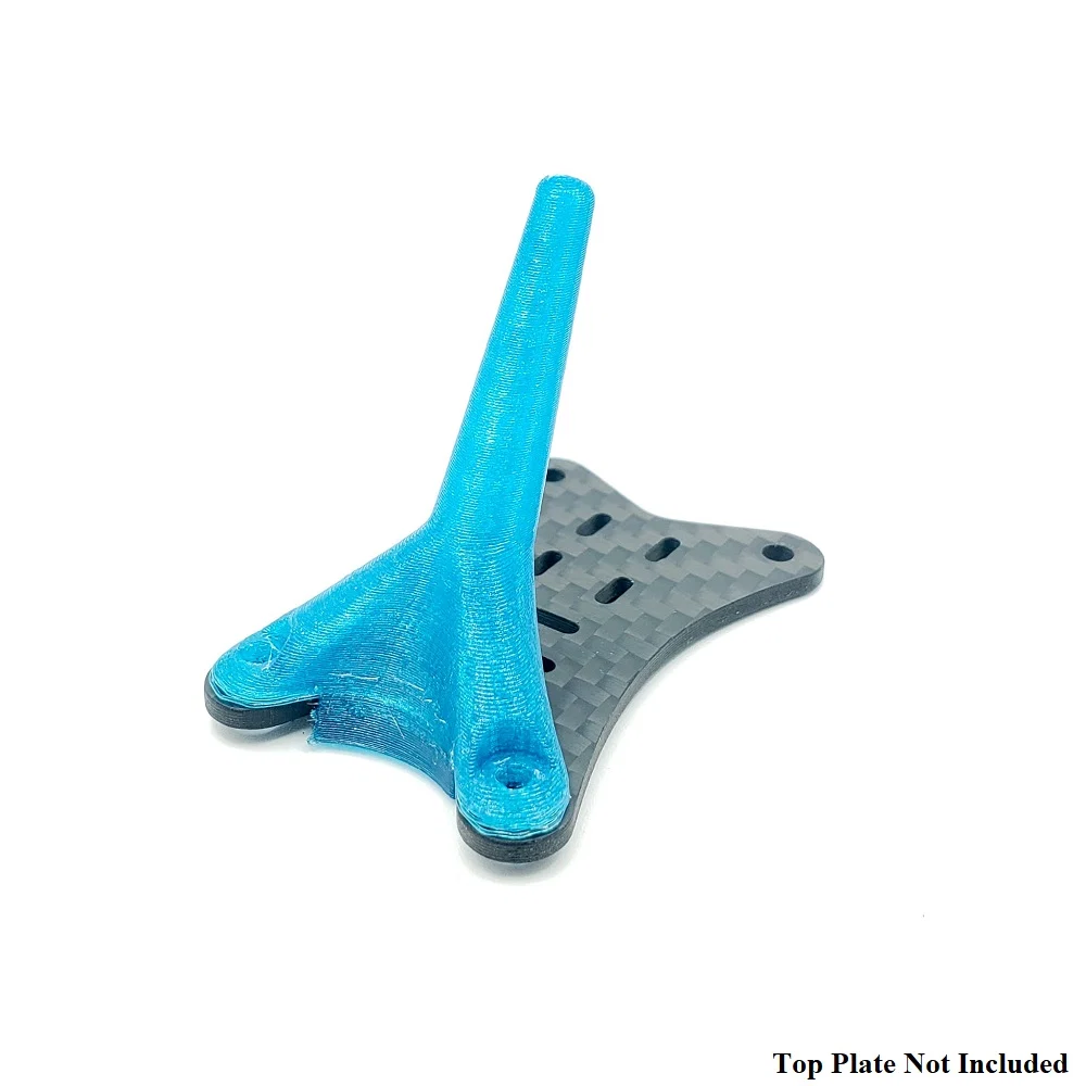 Hyperlite F3LX Turtlemode TPU Fin - Choose Color — Pyro Blue