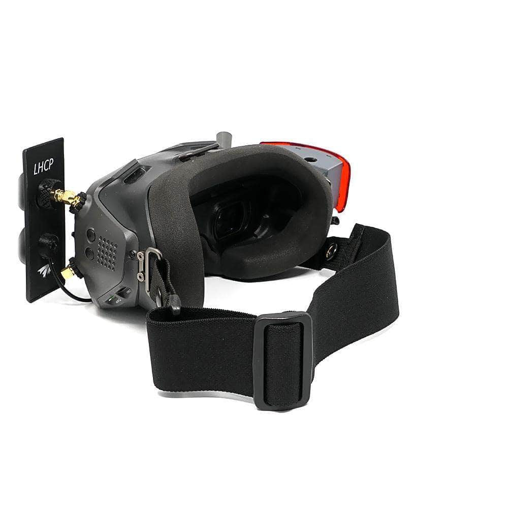 FatStraps 2" FPV Goggle Strap for DJI/Avatar/Dominator/HDZero - Choose Style — Mil Spec Black