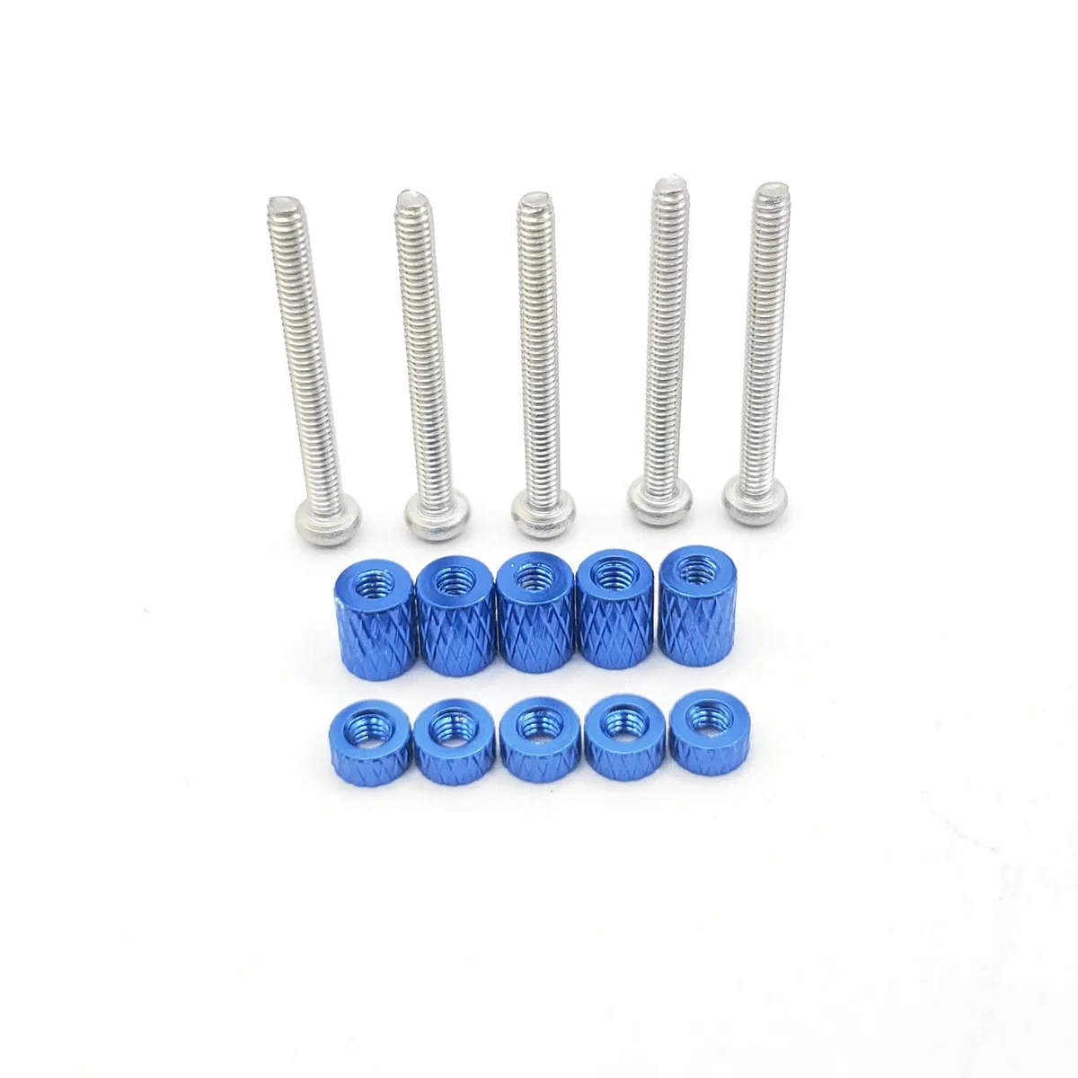 M2 Stack Hardware Kit - 20mm — Dark Blue