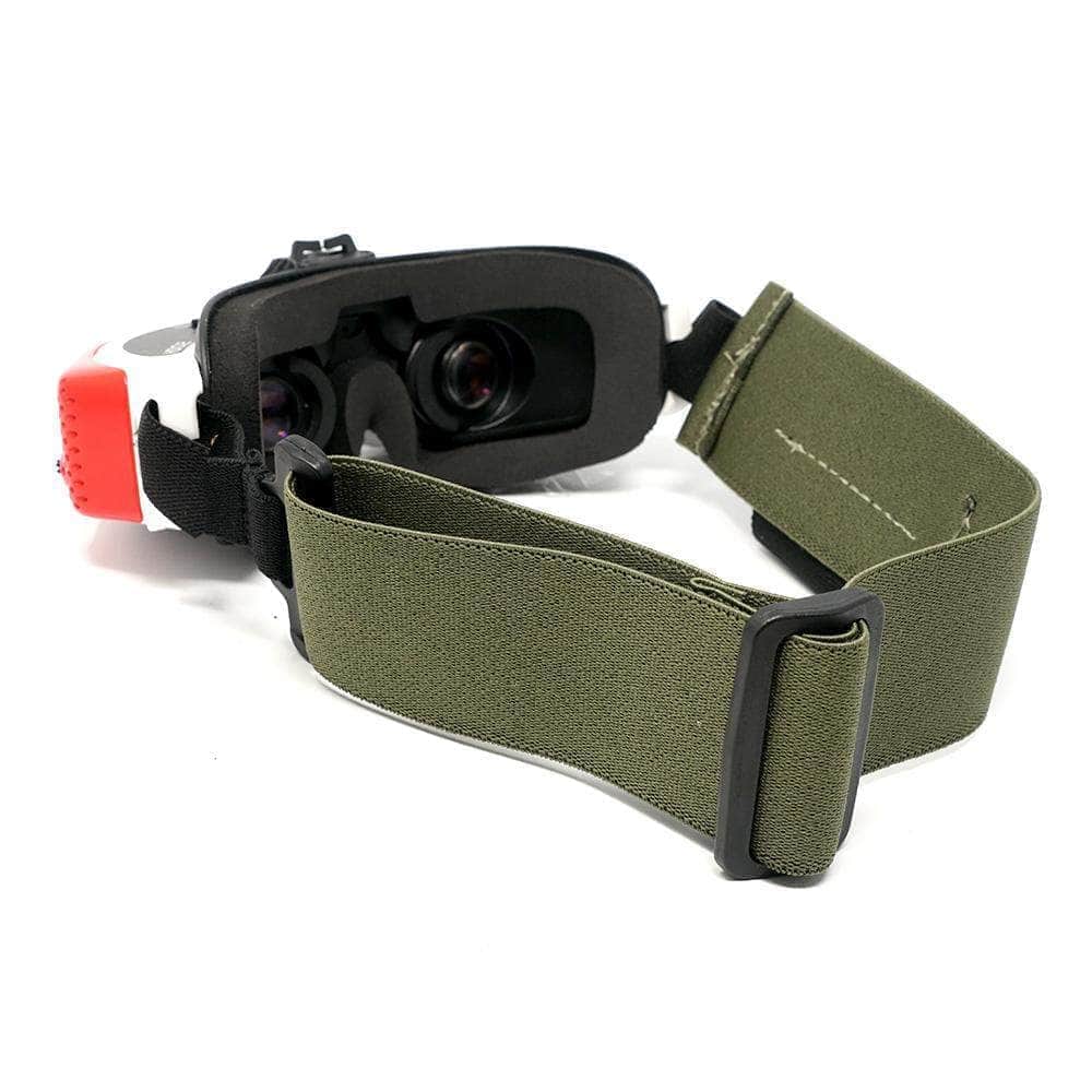 FatStraps 2" FPV Goggle Strap for Fatshark, Walksnail or DJI - Choose Your Style — Analog (Closed Loop) / Military Grade Olive Drab