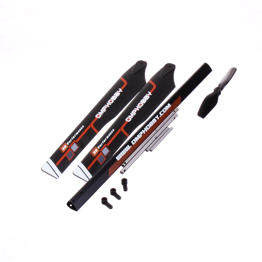 OMPHobby M2 EVO 3D Helicopter Crash Kit - ORANGE