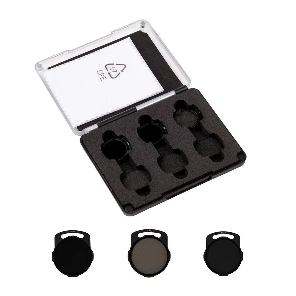 Flywoo DJI O3 Camera Filters - ND CPL UV (Choose Filter/Set) — Set (ND16 / ND32 / CPL)