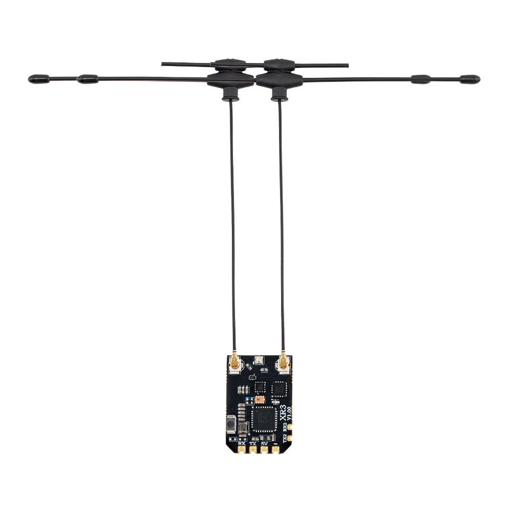 XR3 Nano Multi-Frequency Antenna Diversity ExpressLRS Receiver — 2 x Dual-Band / LBT