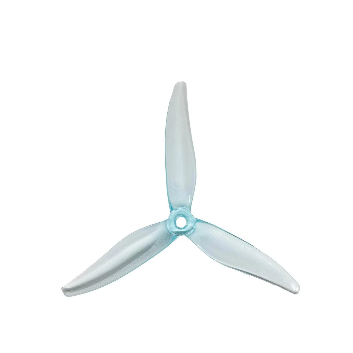 Gemfan Fury 5128.0 Tri-Blade 5" Prop 4 Pack - Choose your color — Clear Blue