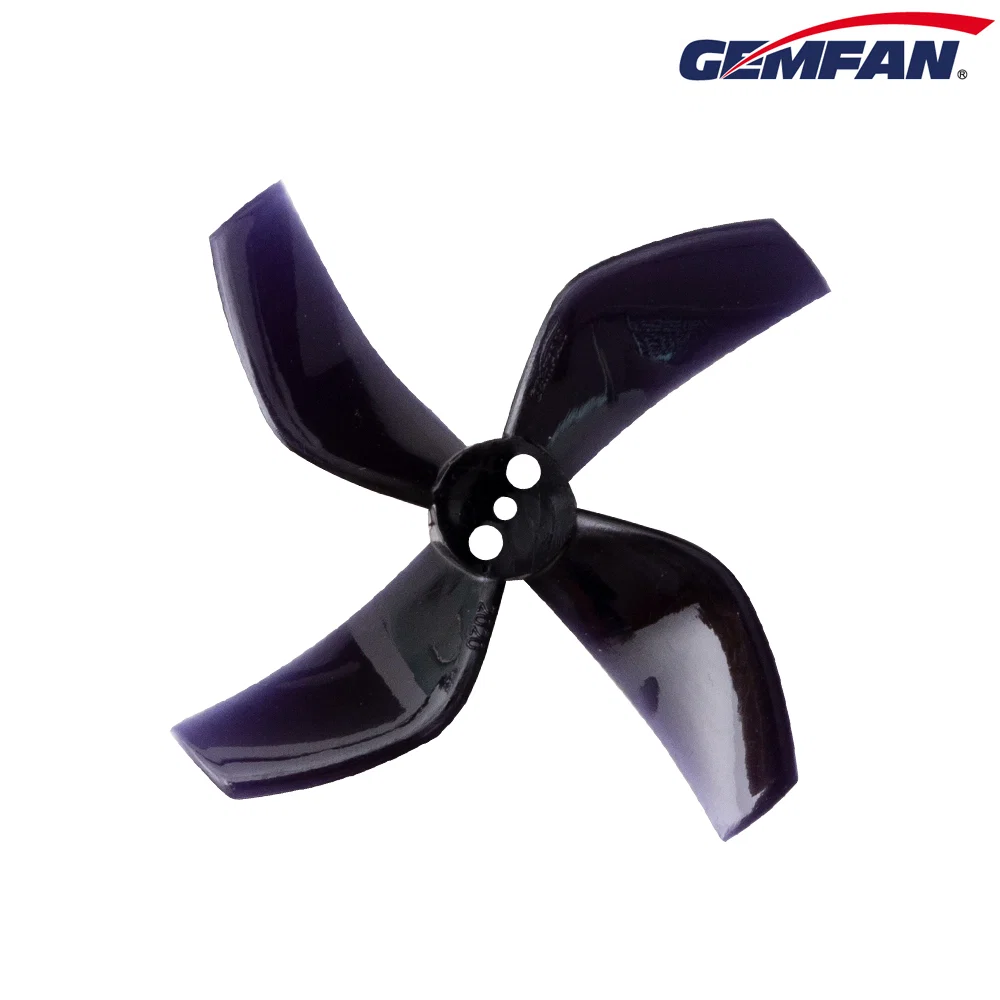 Gemfan 2020 Ducted 4 Blade D51 Cinewhoop Propeller (4CW+4CCW) — Black