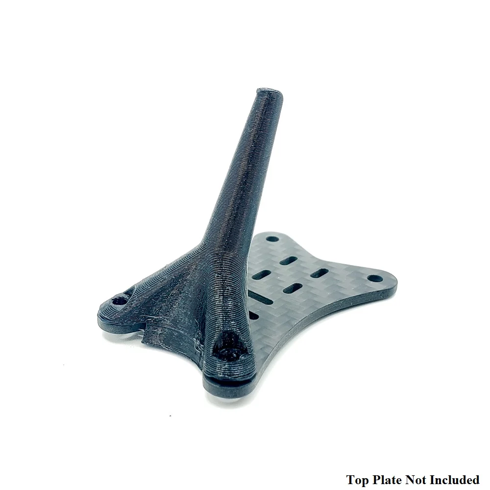 Hyperlite F3LX Turtlemode TPU Fin - Choose Color — Black