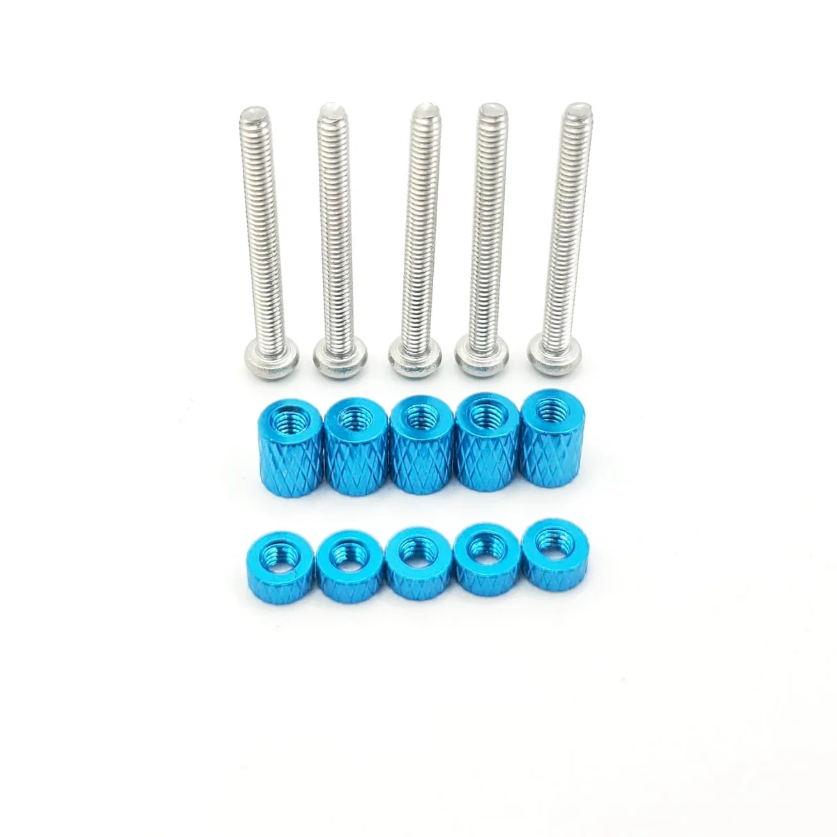 M2 Stack Hardware Kit - 20mm — Light Blue
