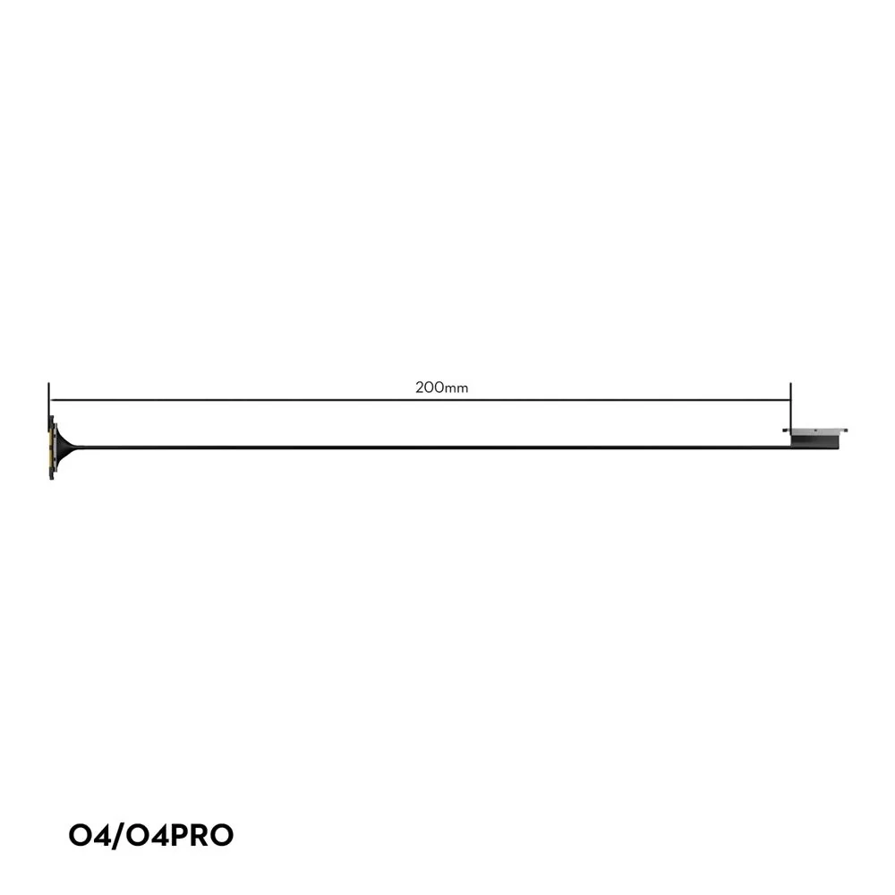 DJI O4 Coaxial Camera Cable - Choose Version — 200mm / Straight-to-Right-Angle