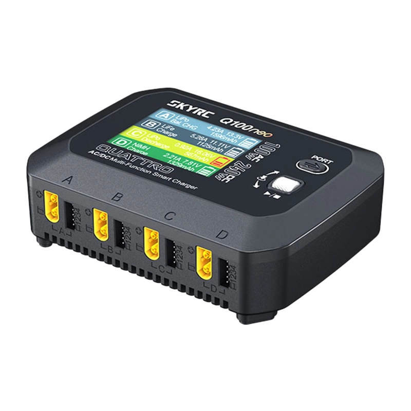 Wielofunkcyjna inteligentna ładowarka SkyRC Q100neo AC/DC