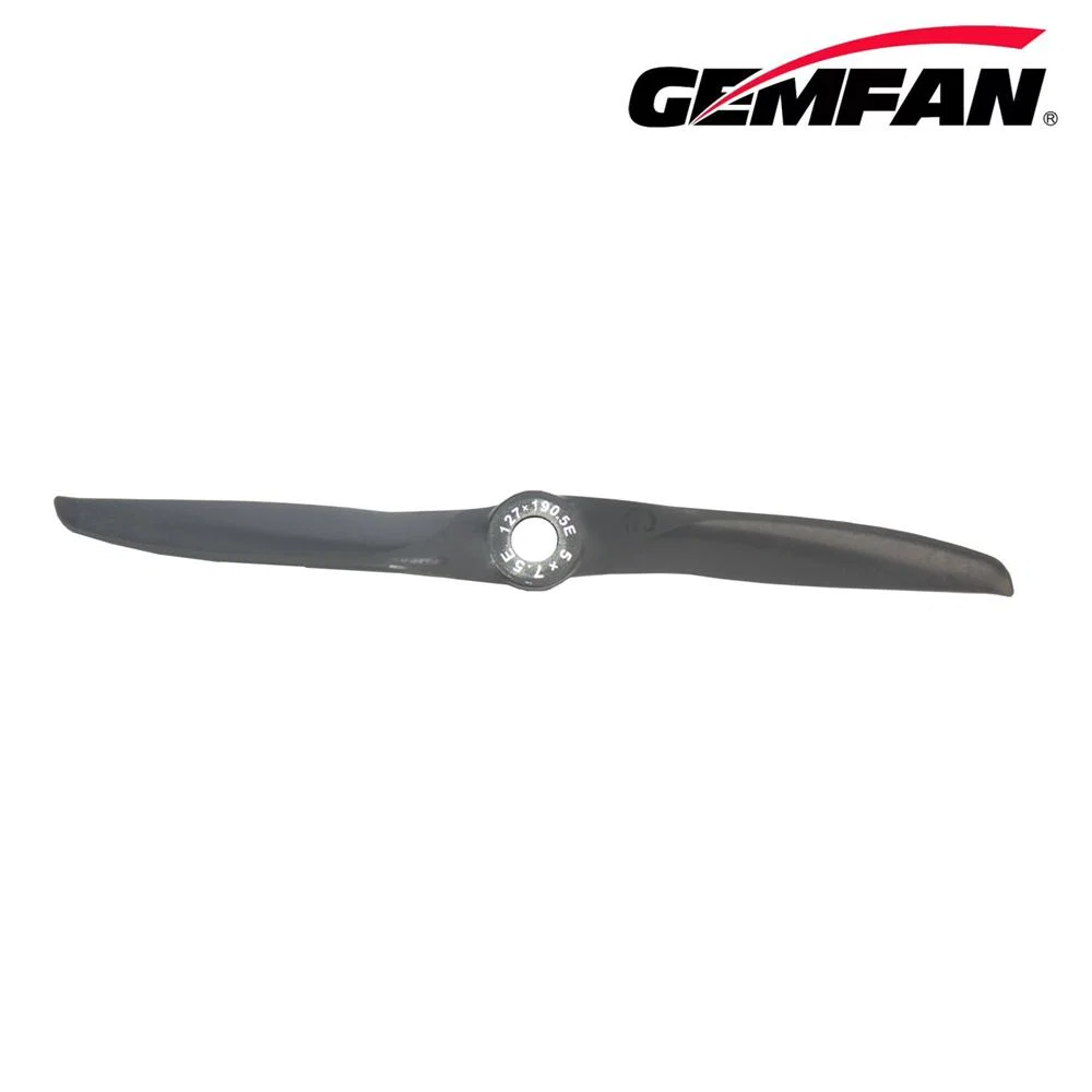 Gemfan 5x7.5 VORTEX Electric Glass Fiber Nylon Airplane/Wing/Drone Prop (2 Pcs) - Choose Rotation — Reverse