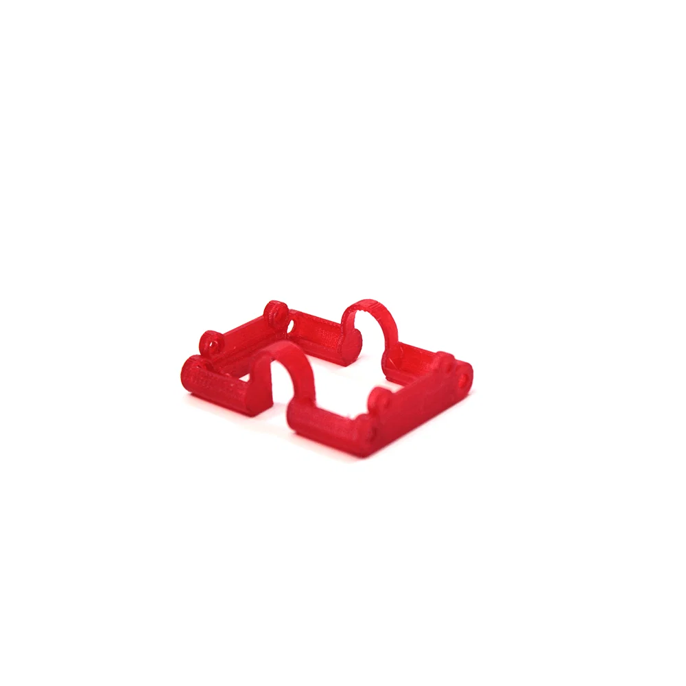 RDQ DJI O3 Unit 30x30/20x20 Mount - 3D Printed TPU - Choose Your Color — Red