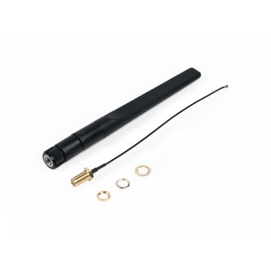Zewnętrzna antena 2.4G/5G z przewodem koncentrycznym 1.13, RP-SMA męski, 130mm
