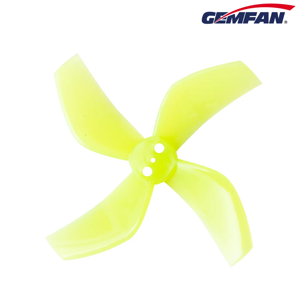 Gemfan 2020 Ducted 4 Blade D51 Cinewhoop Propeller (4CW+4CCW) — Yellow