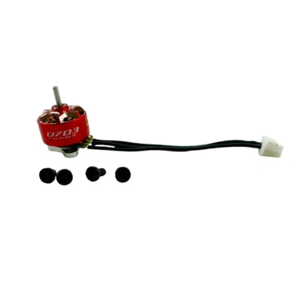 RCINPOWER 0703 23000KV Brushless Motor for FPV - Choose Color — Red and Silver