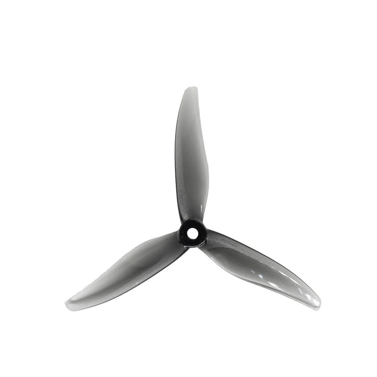 Gemfan Fury 5128.0 Tri-Blade 5" Prop 4 Pack - Choose your color — Clear Gray