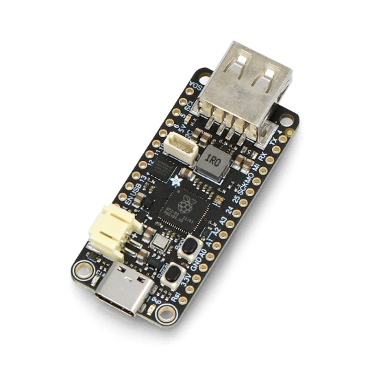 Feather RP2040 - płytka z mikrokontrolerem RP2040 i hostem USB A - Adafruit 5723